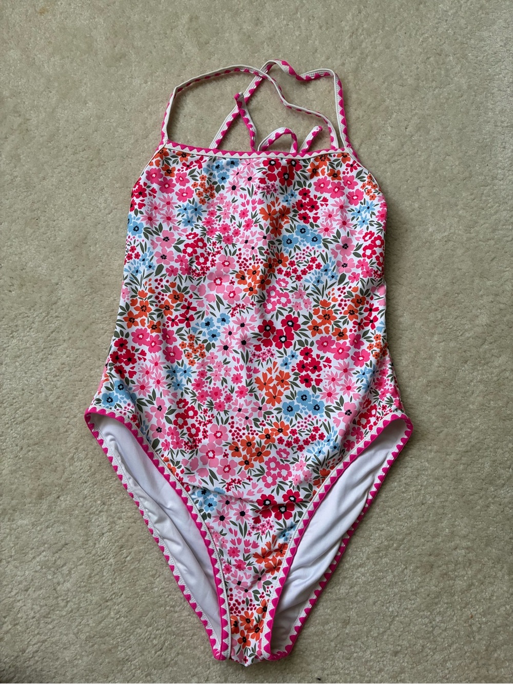 Women’s Floral One-Piece Swimsuit